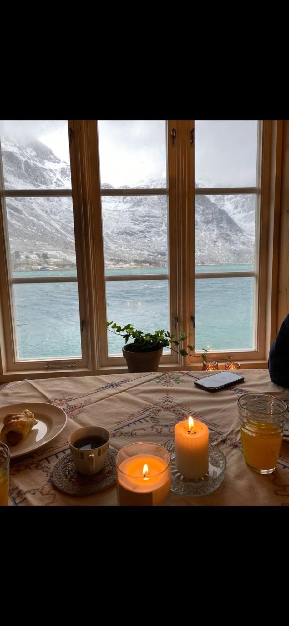 Rorbu Vestersia I Skjelfjord Ramberg Exterior foto